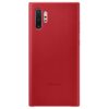 Samsung Galaxy Note 10 Plus Läderskal Original, Röd