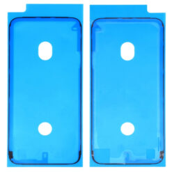 Visar produkt: 1 st iPhone 8 LCD tejp i svart färg med vattentätning.