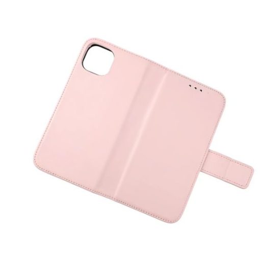 Plånboksfodral Genuint Läder - iPhone 13 Pro Max - Rosa