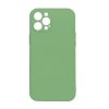 iPhone 12 Pro Max Silikonskal med Kameraskydd - Grön