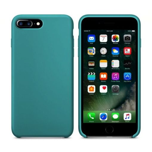 mobilskal silikon iphone 7 8 plus ljusbla