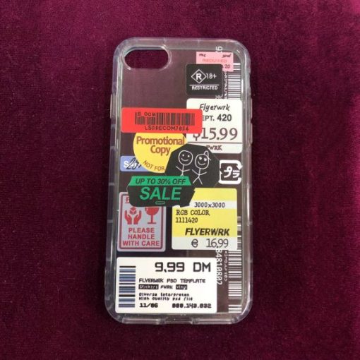 stottaligt mobilskal iphone 7 8 se 2020 2022 fashion prisetiketter 1