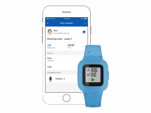 garmin vivofit jr 3 blue stars 7