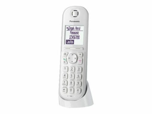 panasonic kx tgq200 tradlos digitaltelefon ingen nummervisning hvid