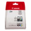 canon pg 560 cl 561 multipack sort farve cyan magenta gul 180 sider