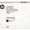 hp ce255xc hojtydende sort original laserjet tonerpatron ce255xc