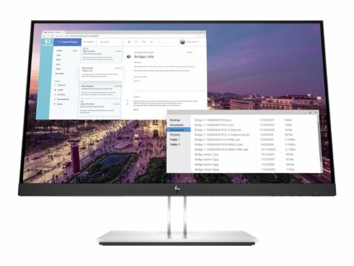 hp e23 g4 23 1920 x 1080 vga hd 15 hdmi displayport 60hz pivot skaerm