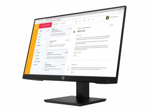 hp p24h g4 24 1920 x 1080 vga hd 15 hdmi displayport 75hz pivot skaerm 2