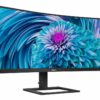 philips e line 346e2cuae 34 3440 x 1440 hdmi displayport usb c 100hz 1