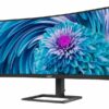 philips e line 346e2cuae 34 3440 x 1440 hdmi displayport usb c 100hz 2