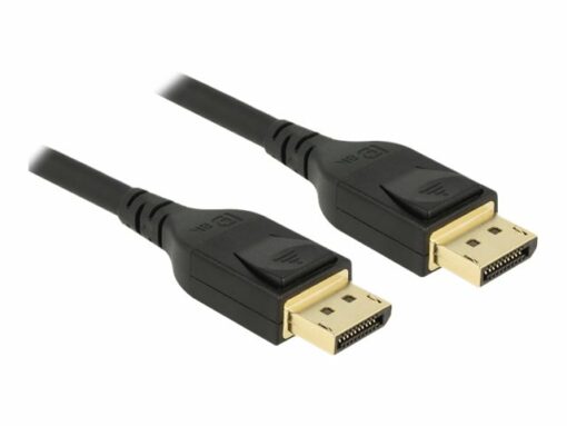 delock 20 pin displayport han 20 pin displayport han 3 m sort