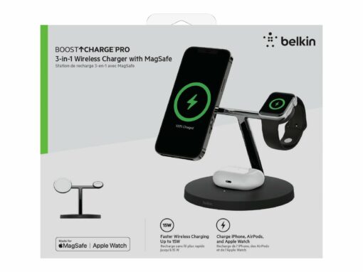 belkin boost charge pro tradlos opladningsstander 15watt 8