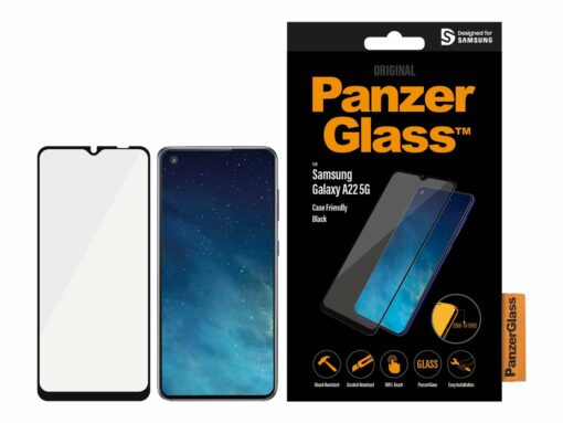 PanzerGlass Skærmbeskytter Sort Transparent Samsung Galaxy A22 5G