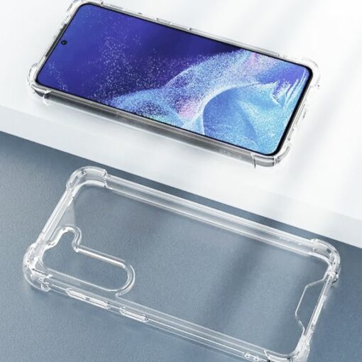 Samsung A54 5G Stöttåligt TPU Mobilskal Transparent