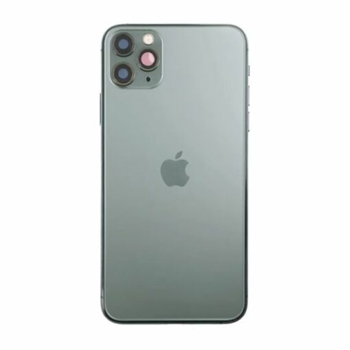 iPhone 11 Pro Back Cover Complete OEM Green With Small Parts