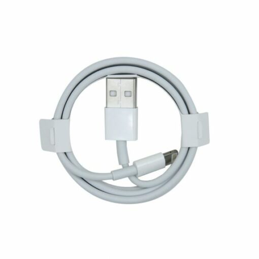 USB A till Lightning kabel Vit 1m (miljö)