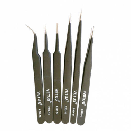 Vetus Tweezers Repair Kit 6 pcs