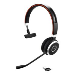 Jabra Evolve 65 SE MS Mono Trådlöst Headset Svart