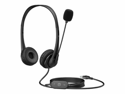 HP G2 Kabling Headset Sort