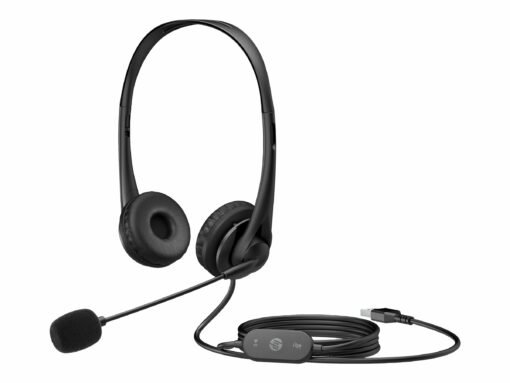 HP G2 Kabling Headset Sort