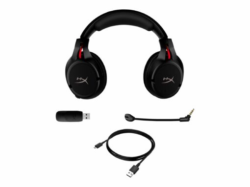 HyperX Cloud Flight Trådløs Headset Sort Rød