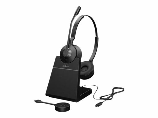 Jabra Engage 55 Stereo Trådløs Headset Sort