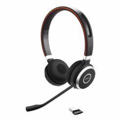 Jabra Evolve 65 SE UC Stereo Trådløs Headset Sort