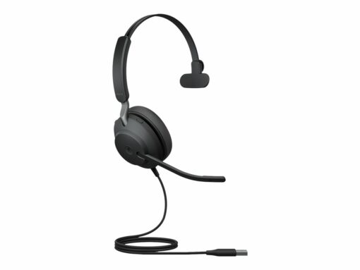 Jabra Evolve2 40 SE MS Mono Kabling Headset Sort