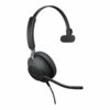 Jabra Evolve2 40 SE MS Mono Kabling Headset Sort