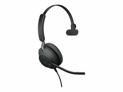 Jabra Evolve2 40 SE MS Mono Kabling Headset Sort