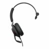 Jabra Evolve2 40 SE UC Mono Kabling Headset Sort