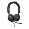 Jabra Evolve2 40 SE UC Stereo Kabling Headset Sort