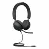 Jabra Evolve2 40 SE UC Stereo Kabling Headset Sort