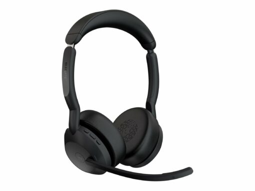 Jabra Evolve2 55 MS Stereo Trådløs Headset Sort