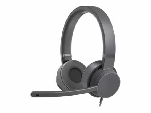 Lenovo Go Kabling Headset Grå