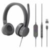 Lenovo Go Kabling Headset Grå