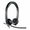 Logitech USB Headset Stereo H650e Kabling Headset Sort