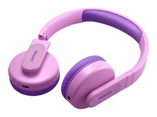 Philips Kids TAK4206PK Trådløs Kabling Hovedtelefoner Pink