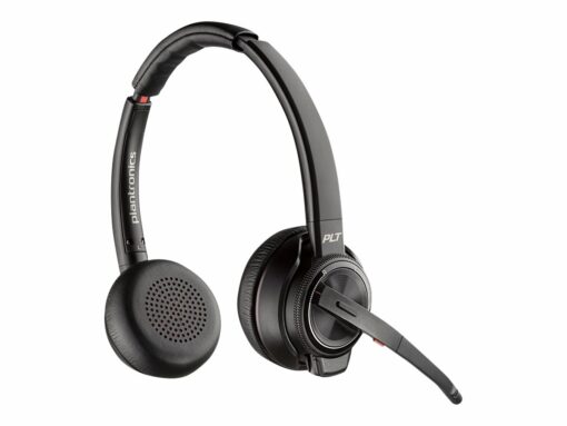 Poly Savi 8200 Series W8220/A Trådløs Headset Sort