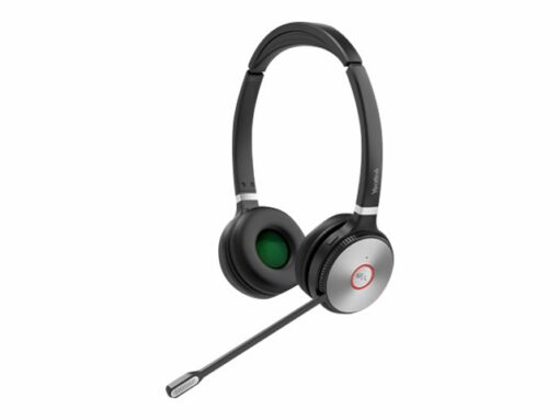 Yealink WH66 Dual Trådløs Headset Sort Sølv