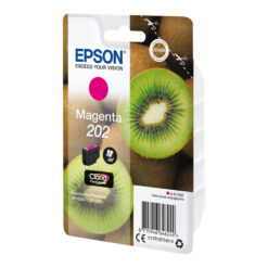 Epson 202 Magenta 300 sider Blæk C13T02F34010