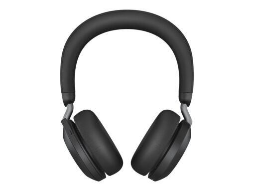 Jabra Evolve2 75 Trådløs Kabling Headset Sort