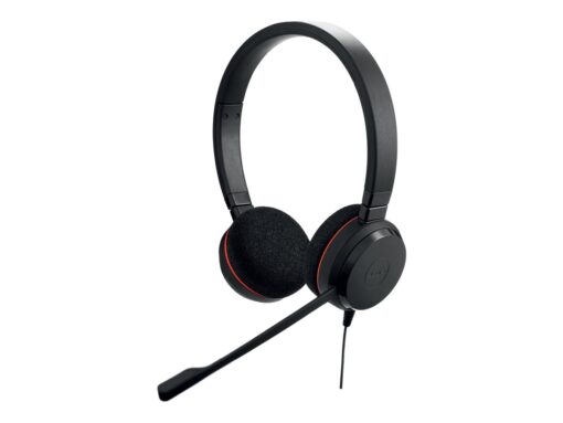 Jabra Evolve 20 UC stereo Kabling Headset Sort