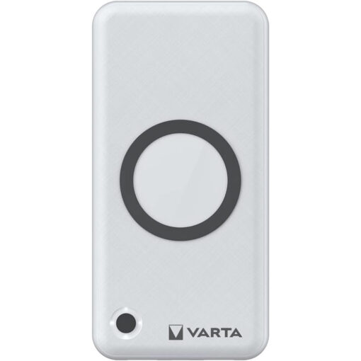 Varta Trådlös Powerbank 20000mAh Vit