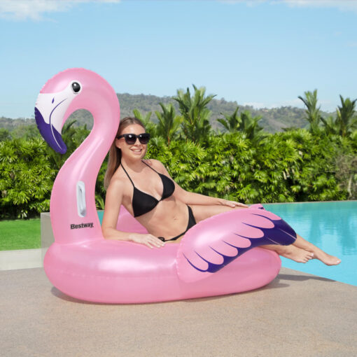 Badmadrass 1.53m x 1.43m Luxury Flamingo