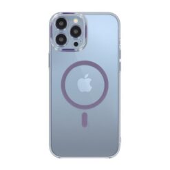 iPhone 15 Pro Max Stöttålig Mobilskal med Magsafe Lila