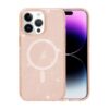 iPhone 15 Pro Mobilskal Glitter Magsafe Guld