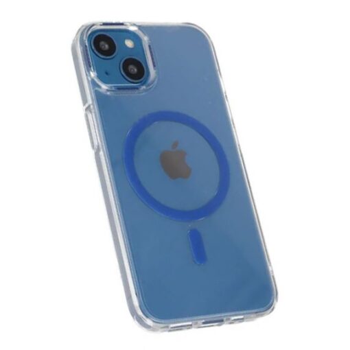 iPhone 15 Stöttålig Mobilskal med Magsafe Blå