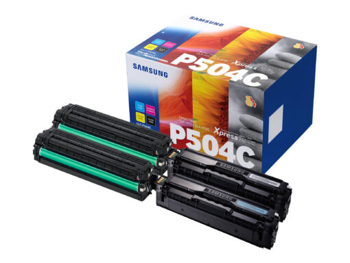 Samsung CLT P504C Sort Gul Cyan Magenta Toner SU400A