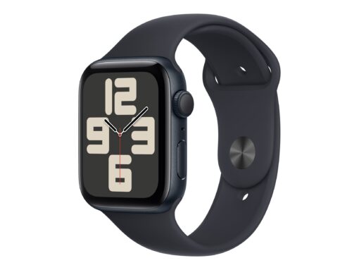 Apple Watch SE (GPS) 44 mm Sort Smart ur